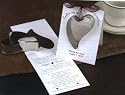 Cookie Cutter Curved Heart (24 per order) Wedding Favors