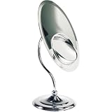 Zadro Tri-Optics Oval Mirror, Chrome Finish, 3X-8X