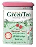 Raspberry Flavor Sugar Free Instant Green Tea Beverage Mix