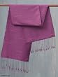 Silk shawl, 'Purple Orchid'