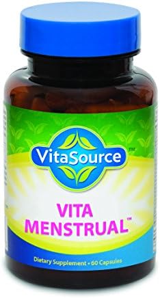Vita Menstrual: Hormone Balancing Support for Women, Naturally Formulated Dietary Supplement, 60 Capsules, Made in USA