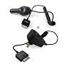 Sandisk Sansa MP3 E250 E260 E270 E280 Series Bundled Wall Charger and 12v Rapid Car Charger
