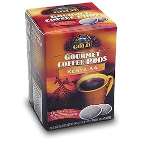 Black Mountain Gold Gourmet Coffee Pods – Kenya AA – 14 Ct.