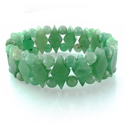 Cute Stretchy Green Aventurine Bracelet