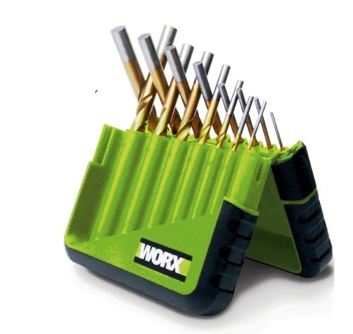 Childrens Toyshop  Tools & Hardware : Worx WA1100 15 Piece 1/16-Inch to 11/32-Inch Titanium Drill Bit Assortment