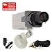 VideoSecu 700TVL Day Night CCTV Security Camera 1/3" Sony Effio CCD 3.5-8mm Zoom Lens with Camera Power Supply and Extension Cable 1LV