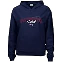 Reebok New England Patriots Ladies Navy Blue Game Day Stitch Hoody Sweatshirt