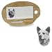 Wooden Cheese Board with Tile Insert featuring the Australian Cattle Dog (12.75 inches)