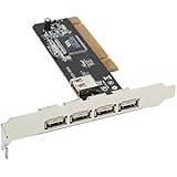 Rosewill 4+1 VIA USB 2.0 PCI Adapter Model RC-103