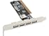 Rosewill 4+1 VIA USB 2.0 PCI Adapter Model RC-103