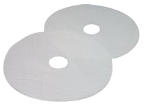 Nesco American Harvest MS-2 Large Clean-a-Screen Plastic-Mesh Dehydrator Screens, Set of 2