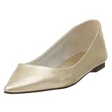 MIA Womens Hepburn Skimmer,Wash Gold Metallic,8 M