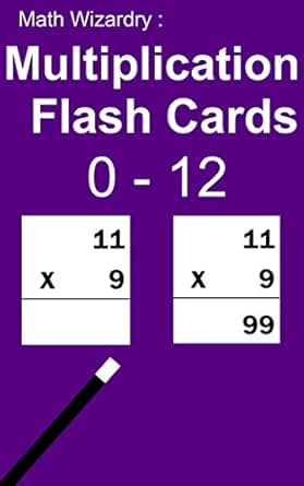 Amazon.com: Math Wizardry: Multiplication Flash Cards - 0 to 12 eBook