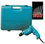 Makita 6408KX1 3/8-Inch Drill with Free 10 Piece Drill Bit Set