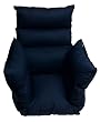 Duro-Med Comfort Pillow Cushion with Six Ties, Navy