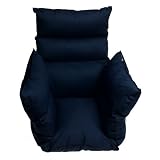 Duro-Med Comfort Pillow Cushion with Six Ties, Navy