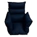 Duro-Med Comfort Pillow Cushion with Six Ties, Navy