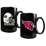Great American Arizona Cardinals Free Form Logo Coffee Mug (2 Pack)