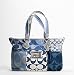 Coach Limited Edition Poppy Patchwork Shopper Bag Tote Denim