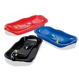 Bobsleigh 79 cm - Coloris al�atoires Rouge, Bleu ou Noir - Plastique Ecologique - D�s 3 ans