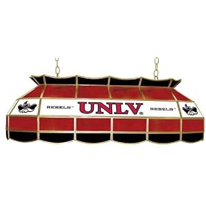 Trademark UNLV Stained Glass 40-inch Tiffany Lamp