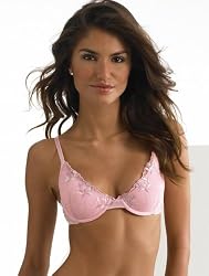 Lily of France Value in Style Women's Embroidered Push Up Plunge Bra #7511701