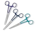 Prestige Medical Colormate Stainless Steel Kelly Forceps, Purple