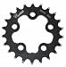 Rocket Alloy Ramped Chainring 58mm 5 Bolt 22T Black/Silver