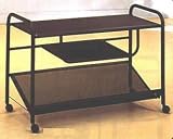 Black 3 Tier TV Stand By Coaster Furniture