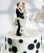 Wedding Bride and Groom Kissing Couple Cake Topper