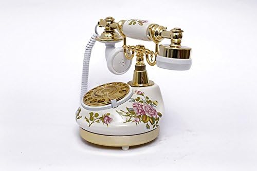 Pierre antique rotary telephone / turntable old telephone / Continental landline telephone fashion creative pastoral gifts