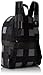 Everest Basic Pattern Backpack, Charcoal, One Size