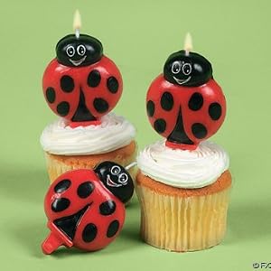 Click to buy Bright Ladybug Cake Topper Candles (1 dz)from Amazon! Click to buy Bright Ladybug Cake Topper Candles (1 dz)from Amazon!