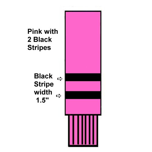 Childrens Toyshop  Sporting Goods : Trenway Hockey Socks, Adult Pink w/Black, Pro-style