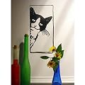 Peeping Tom Cat Wall Sculpture