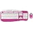 Saitek Keyboard & Mouse Pink