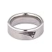 Men's NFL Titanium Logo Ring - Patriots