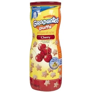 Gerber Graduates Puffs Peach 1 48 Ounce