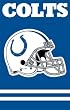 Indianapolis Colts Applique Embroidered Banner Flag 44"x28" NFL Football Fan Shop Sports Team Merchandise