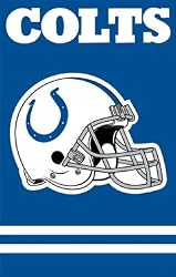 Indianapolis Colts Applique Embroidered Banner Flag 44"x28" NFL Football Fan Shop Sports Team Merchandise