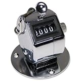 Tally ii desk model tally counter - registers 0-9999, chrome(sold in packs of 3)