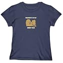 T-Shirt Woman Navy Blue " Property Of My Shih Tzu " Dog