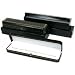 3 Bracelet Watch Boxes Black Leather Gift Display