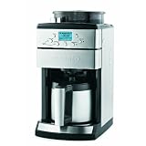 Saeco10-CupAutomaticDripCoffeeMakerwithThermalCarafeandBurrGrinder,StainlessSteel