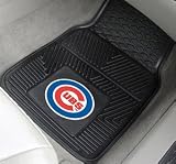 Chicago Cubs Heavy Duty 2-Piece Vinyl Car Mats