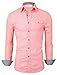 Tom's Ware Men's Slim Fit Long Sleeve Shirt