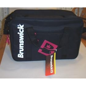 BRUNSWICK BOWLING BALL BAG SUPER SPORT DOUBLE / BLACK