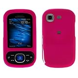 GTMax Hot Pink Rubber Hard Clip On Crystal Cover Case for AT&T Samsung Stri ....