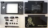 Black Mario World Nintendo DS Lite Complete Full Housing Shell Case Replace ....