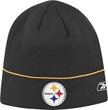 Softball - Reebok Men's NFL Pittsburgh Steelers Cuffless Coaches Knit Hat